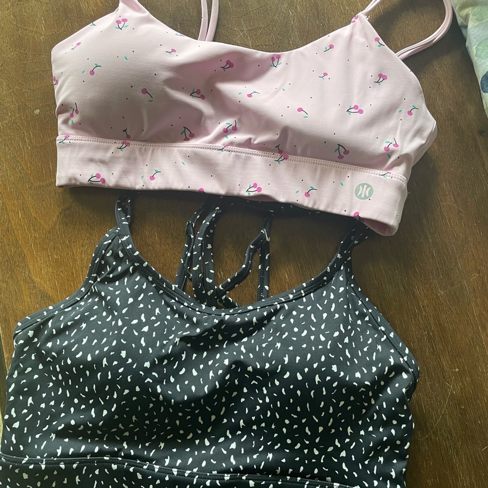 Astoria Activewear Pink Floral Sports Bra